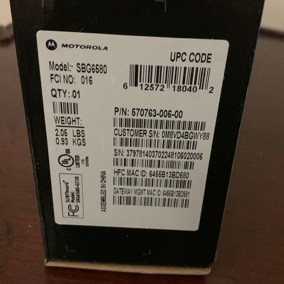 Motorola Wireless Modem & Router - Picture 4 of 6